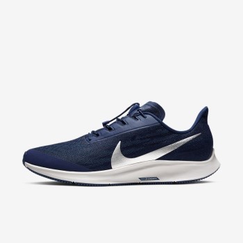 Nike Air Zoom Pegasus 36 FlyEase - Férfi Futócipő - Kék/Kék/Fekete/Metal Titán